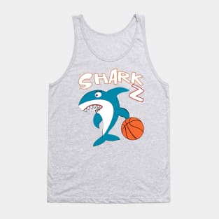 Sharkz Basketball Squad Warmup Jersey Tank Top